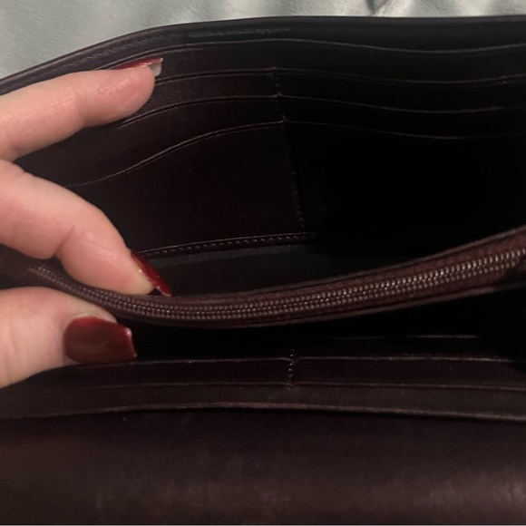 🔥Authentic Gucci Guccissima embossed leather wallet with gold heart GG logo - Picture 9 of 13